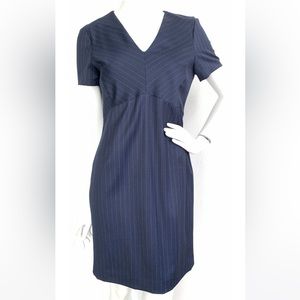 Brooks Brothers Explorer Wool Pinstripe Dress